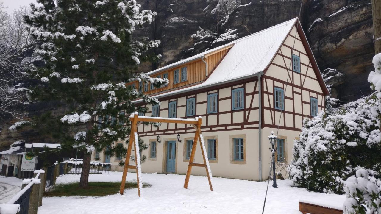 Ferienwohnungen Felsenkeller Bielatal Rosenthal-Bielatal Екстер'єр фото