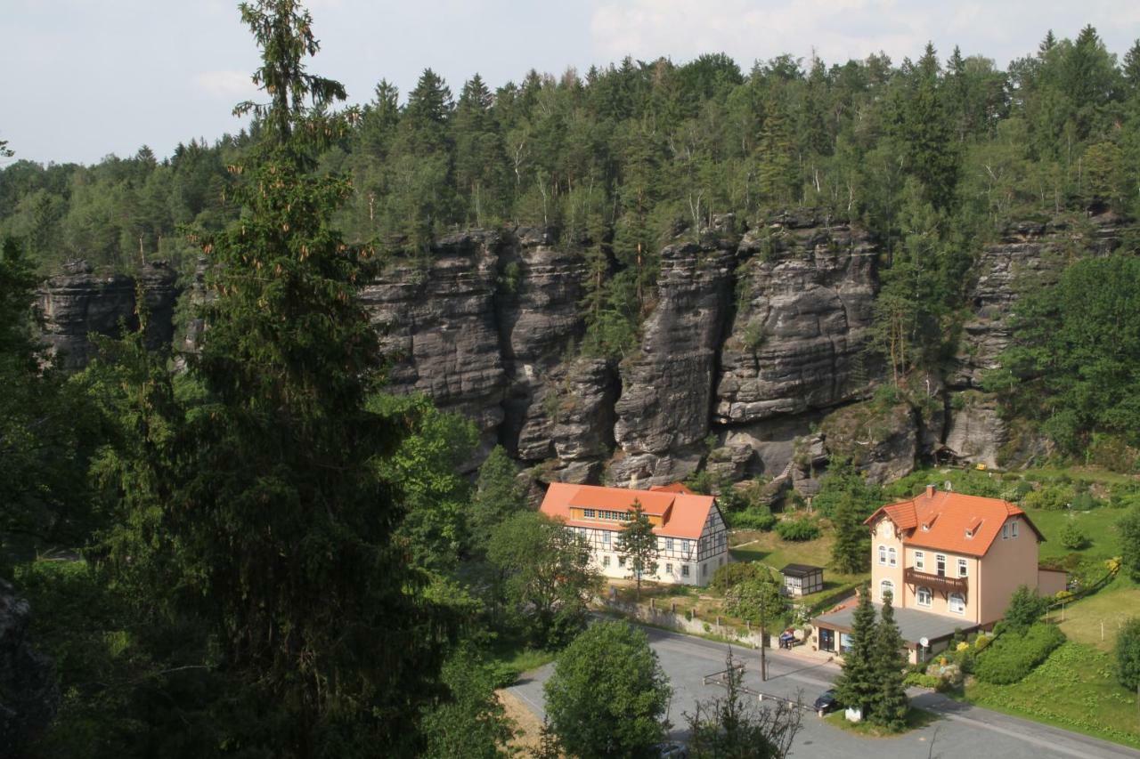 Ferienwohnungen Felsenkeller Bielatal Rosenthal-Bielatal Екстер'єр фото
